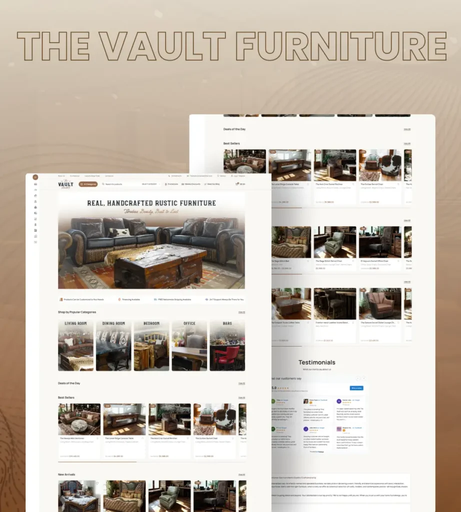 The Vault - E-Commerce