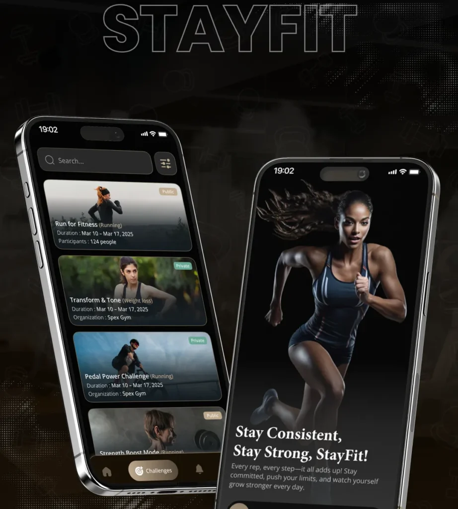 StayFit – Mobile App & Website with Admin Panel