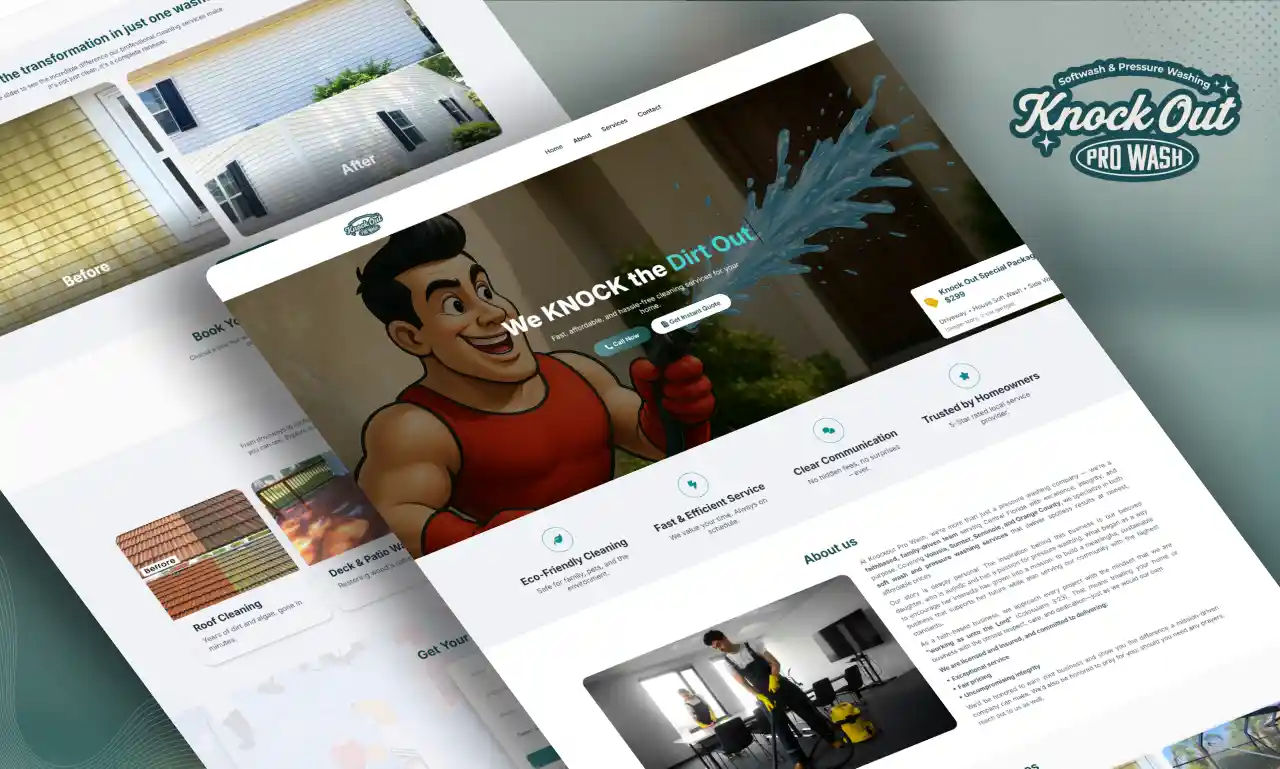 Knockout Soft Wash-Cleaning Services