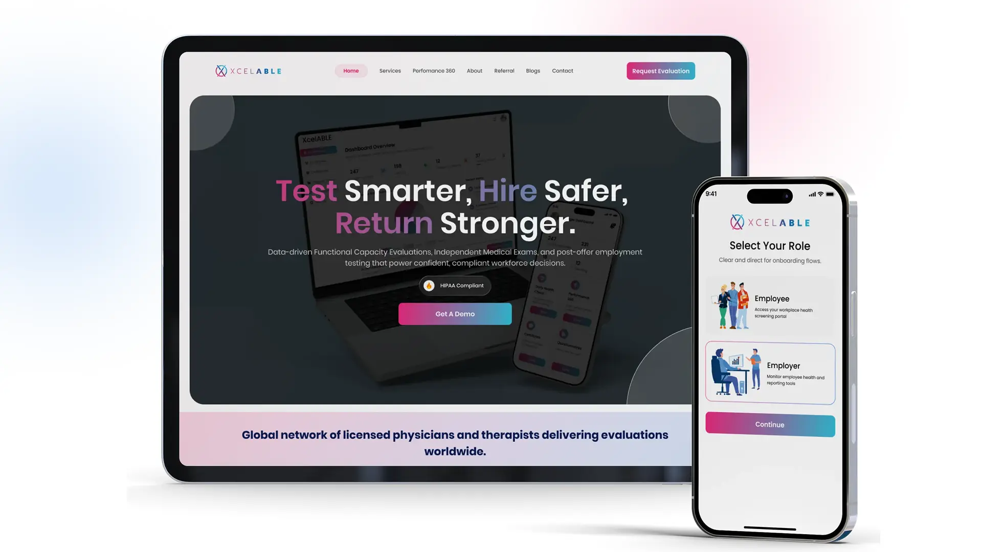 Building a Secure Employee Health & Performance Management Platform – Xcelable